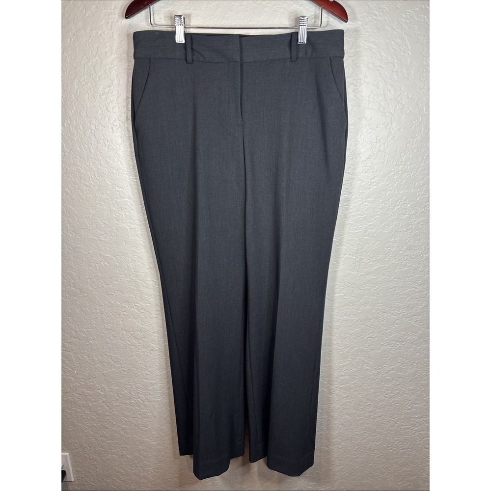 EUC Liz Claiborne Sophie Secretly Slender Dress Pants Womens Dark Grey Size 12